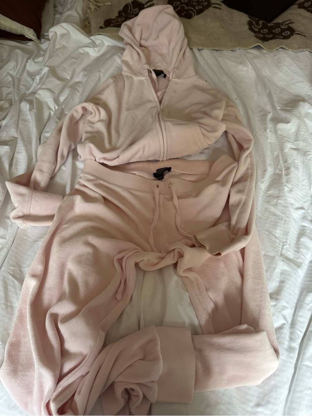 Juicy Couture Light Pink Hoodie Set